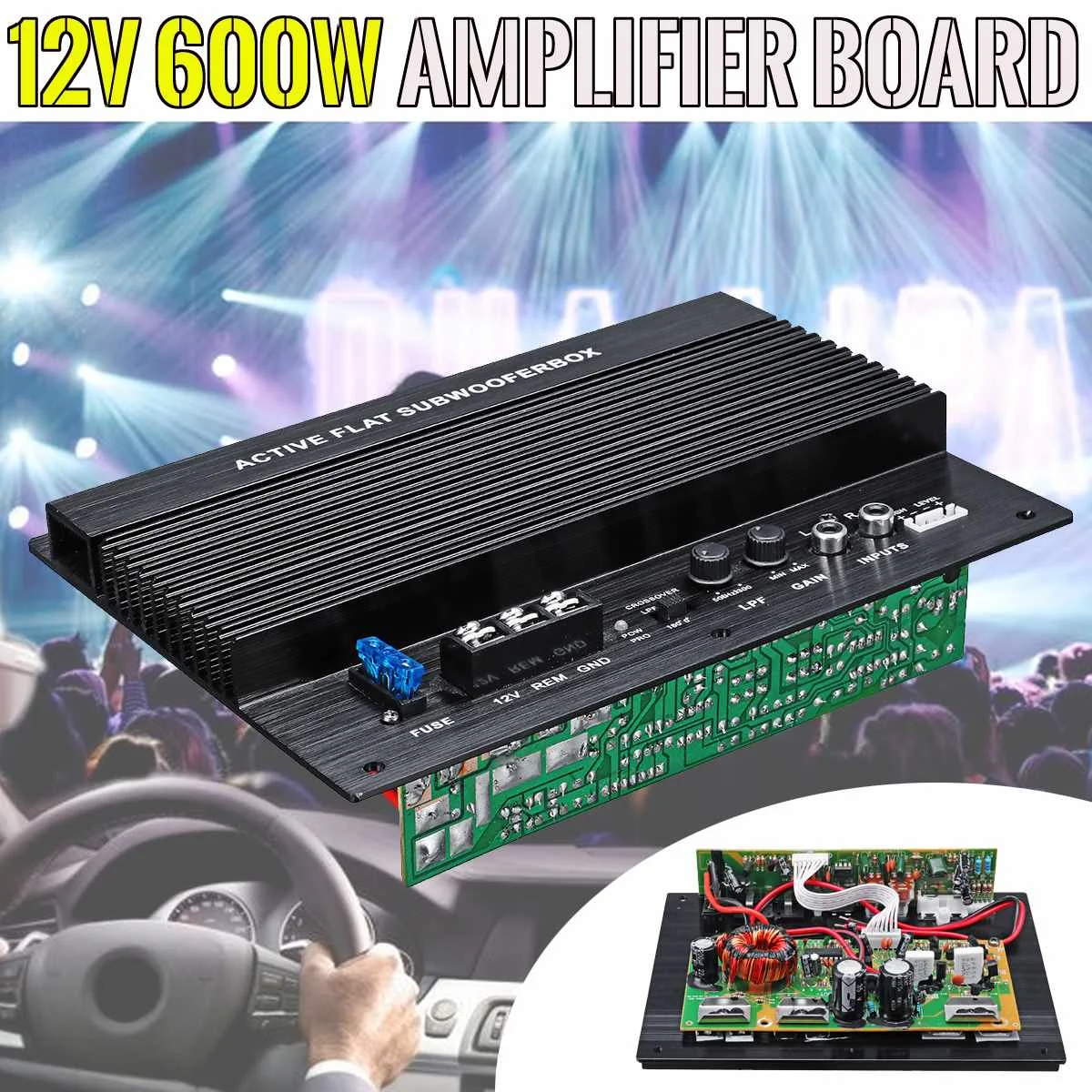 600w Amplifying Circuit
