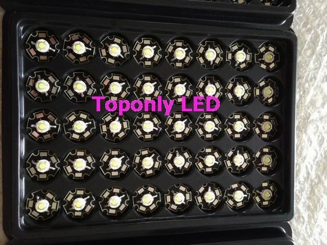Chips de Bridgelux Lâmpada com Estrela Conduziu a Iluminação Branco Frio w Alta Potência Levou Diodo Pcb Dc3.4-3. 8 v 220-240lm Faça Você Mesmo Souce 1000 Pcs 12000 k 3 10 Módulos de LED