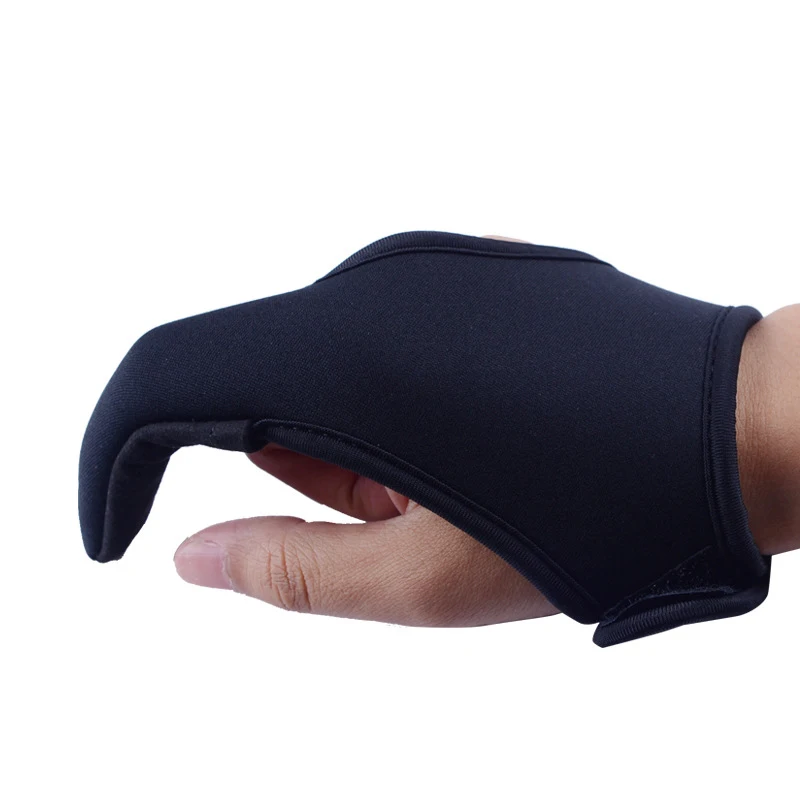 1 шт. противоскользящие перчатки для ловли с одним пальцем мужские защитные охоты