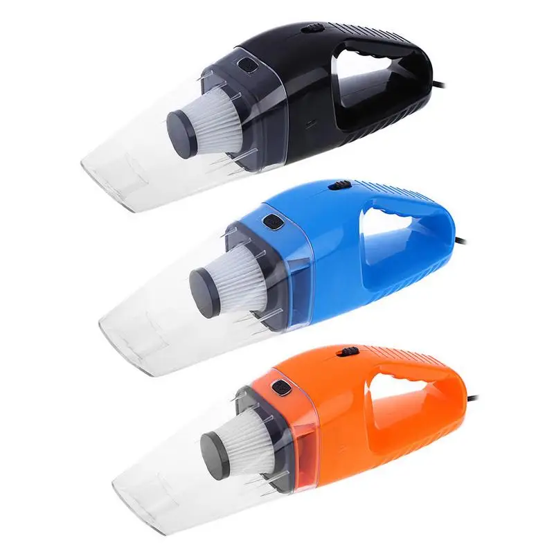 

120W Portable Car Vacuum Cleaner Wet And Dry Dual Use Auto Cigarette Lighter Hepa Filter 12V