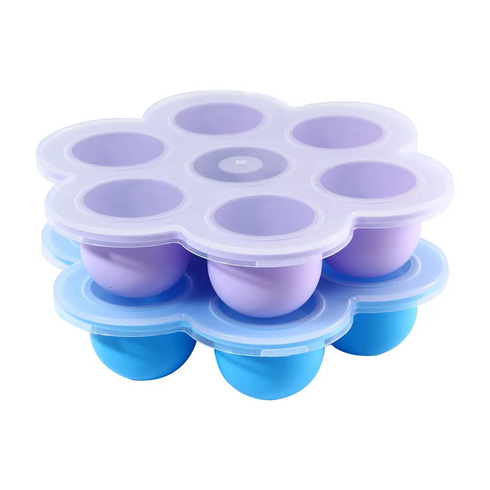 

2Pcs/Set Silicone Egg Bites Molds For Instant Pot Accessories - Fits Instant Pot 5,6,8 Qt Pressure Cooker Ice Cube Tray With L