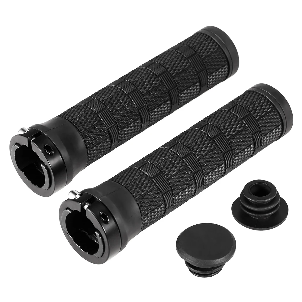 Bike Bicycle Handlebar Grips 22mm Bicycle Grips Soft Rubber Handlebar