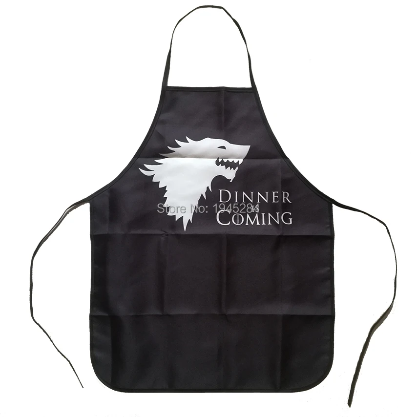 

House Stark Dinner Is Coming Game of Thrones Apron BBQ Cleaning Cooking Apron Baking Accessories Fans Funny Gift Daily Home Use