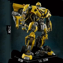 

Transformation Weijiang W8082M03 Bumblebee Movie Anime Character Model Garage Kit ABS Plastic Alloy Excellent Detail Toy For Boy