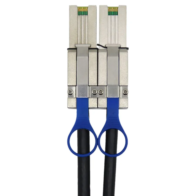 Внешний Mini Sas 26Pin(Sff-8088) Male To Mini Sas 26(Sff-8088) Male Кабель, 1,0 м