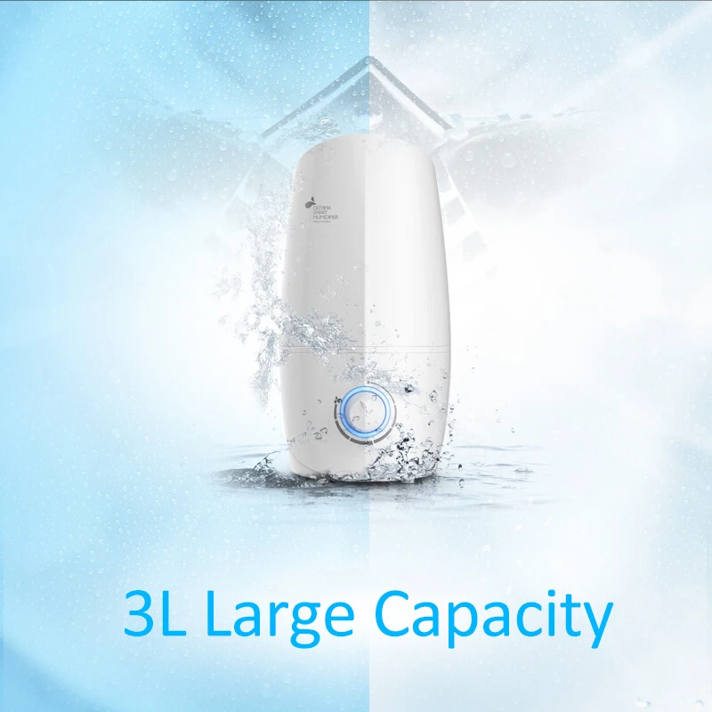 

Household 3L Ultrasonic Air Humidifier Essential Oil Diffuser Electric Aromatherapy Humidifier Car Aromas Diffuser Purifier