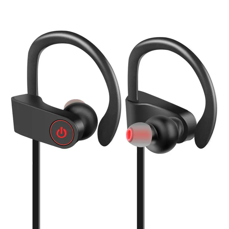 Новые спортивные Bluetooth наушники с басами водонепроницаемые беспроводные и