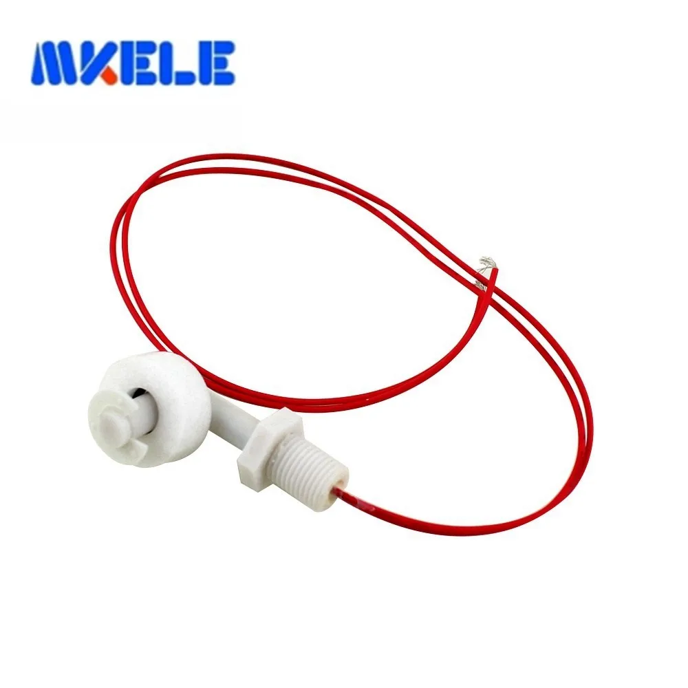

Hot selling Liquid Water Level Sensor Right Angle Float Switch MK-PCFS1 for tank PP MINI 50w 220v Contains WholeSale