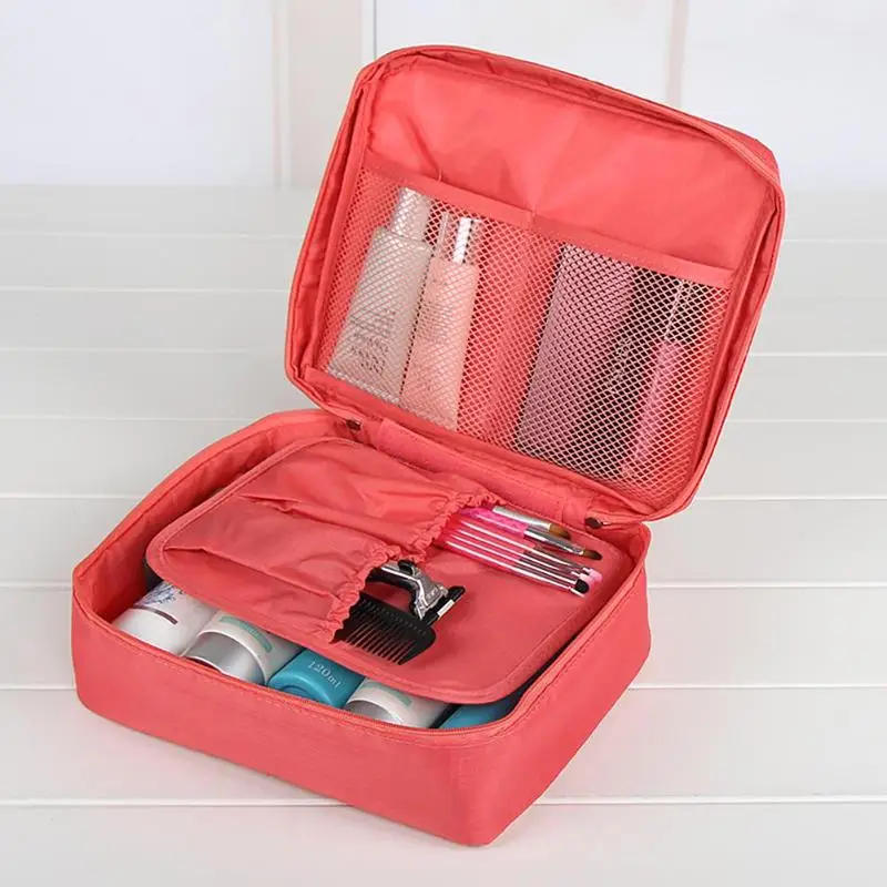 

Large Capacity Make up bags For Women Portable Multifunctional Travel Makeup Bag Cosmetic Storage Hand Bag Wash Bag