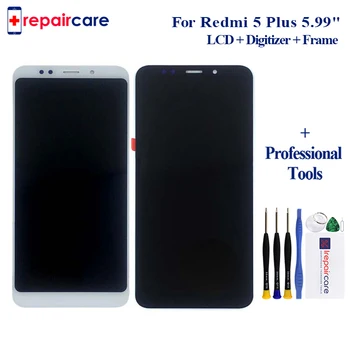 

10PCS DHL Original 5.99" For Xiaomi Redmi 5 Plus LCD screen display touch digitizer for redmi 5 plus lcd display replace