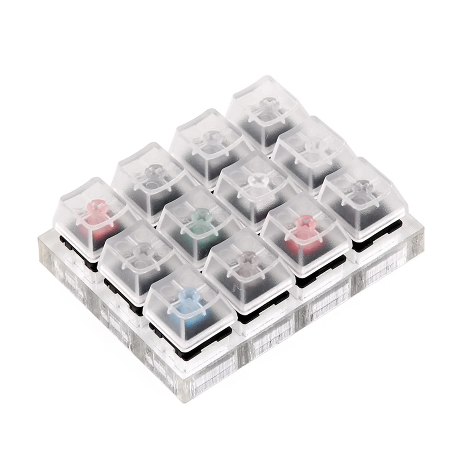 Акриловый прибор для проверки клавиатуры пластиковый пробоотборник Keycap