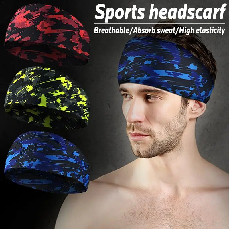 

Sport Sweat Headband Soft Anti-pilling And Durable Yoga Hair Bands Running Anti Sweat Sports Safety Bands For Men And Women