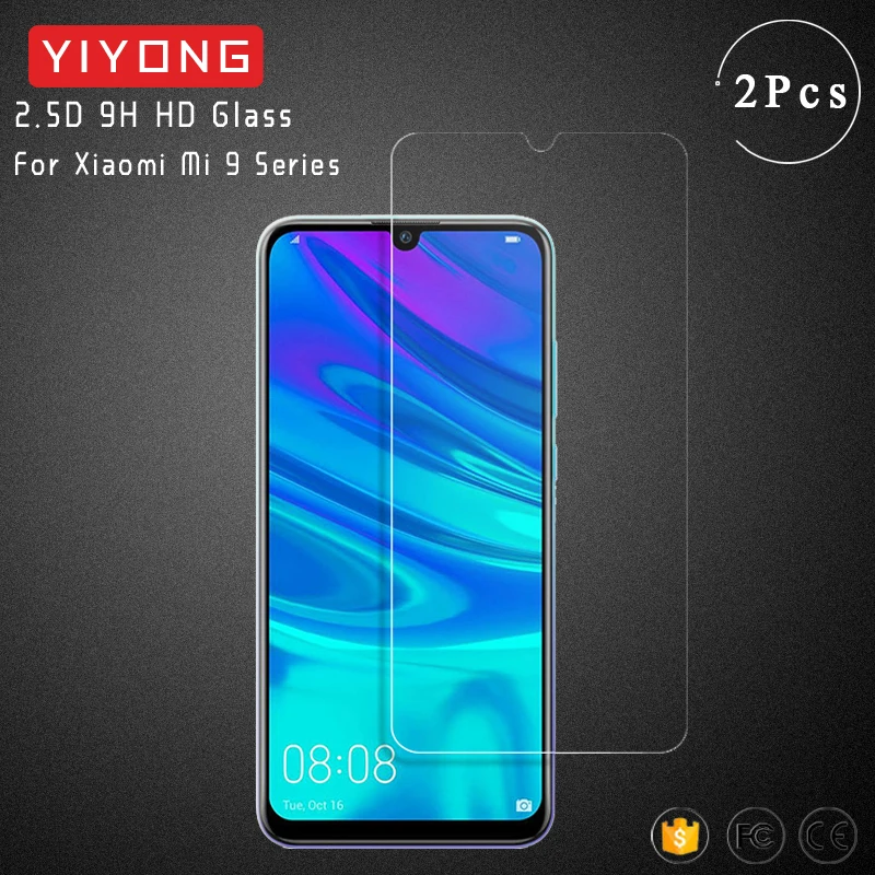 YIYONG 2.5D стекло для Xiaomi mi 9 SE mi 8 Pro закаленное стекло Защита экрана для Xiaomi mi 9 T 9 T 8 Lite mi 6X6 CC9 E CC9E стекло