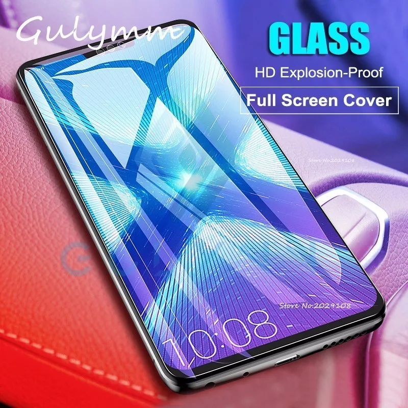 Full Curved Hd Tempered Glass For Huawei P30 P20 Mate 20 20Lite Screen Protector Honor 10 9 Lite 8X 8A C Cover huismerk kopen in de aanbieding