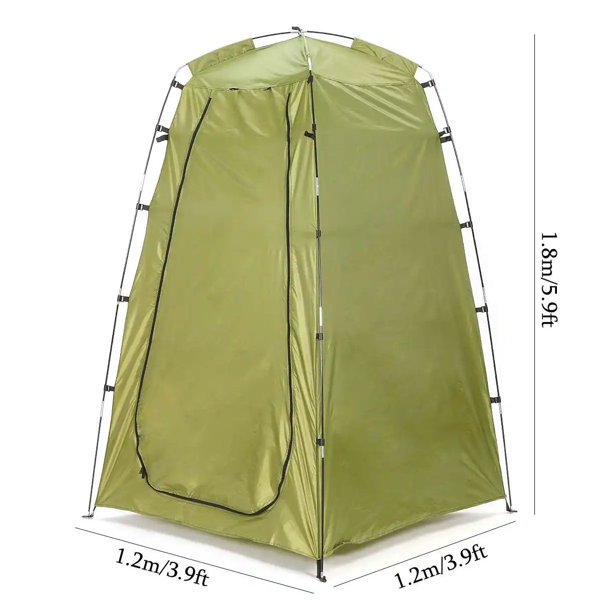 1.2x1.2x1.8m Outdoor Portable Privacy Shower Toilet Tent Waterproof Camping tents Change BathRoom Sun Shelter Pop Up Tent