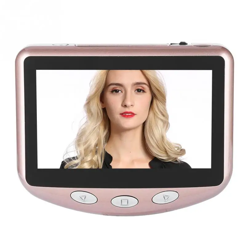 Умный Видеозвонок R101 720P 4 3 дюйма HD беспроводная ИК камера домофон дверной звонок