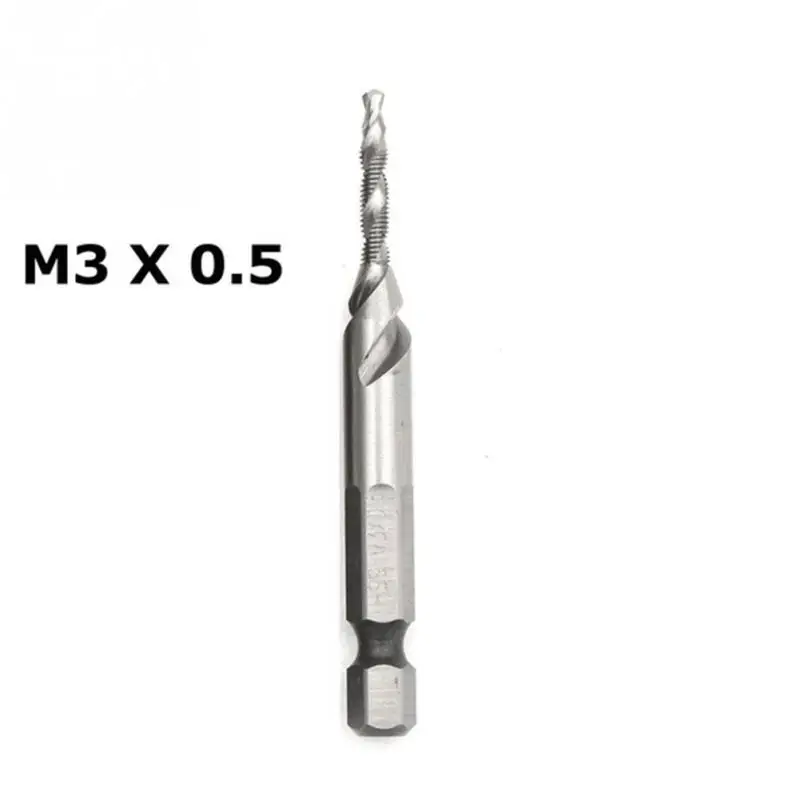 1/4 ''Шестигранная HSS высокоскоростная стальная резьба спиральный винт M8 M10