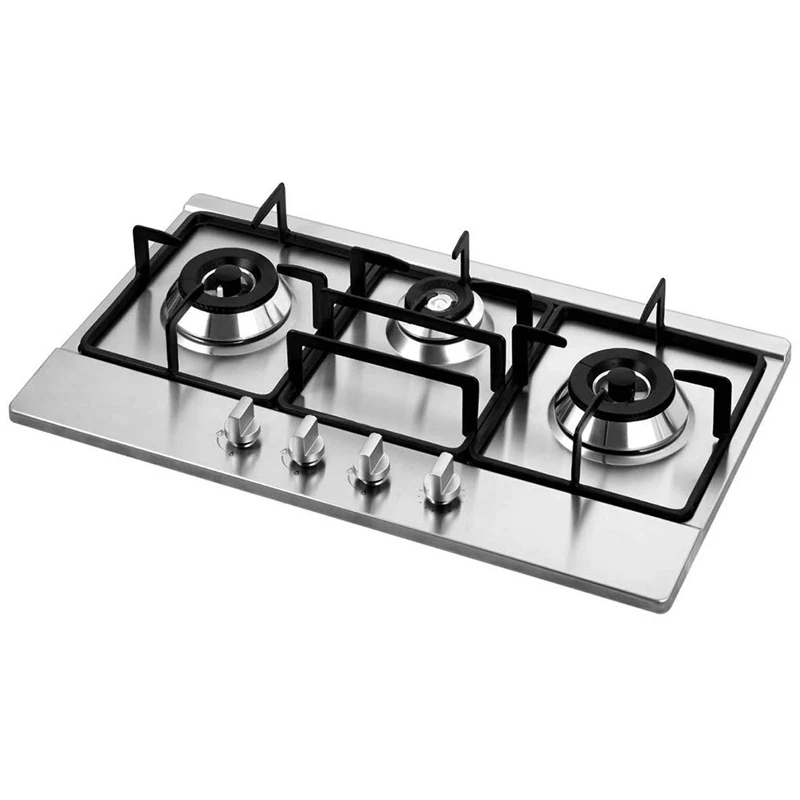 Матовый металл газовые ручки для кухонной плиты плита переключатель управления