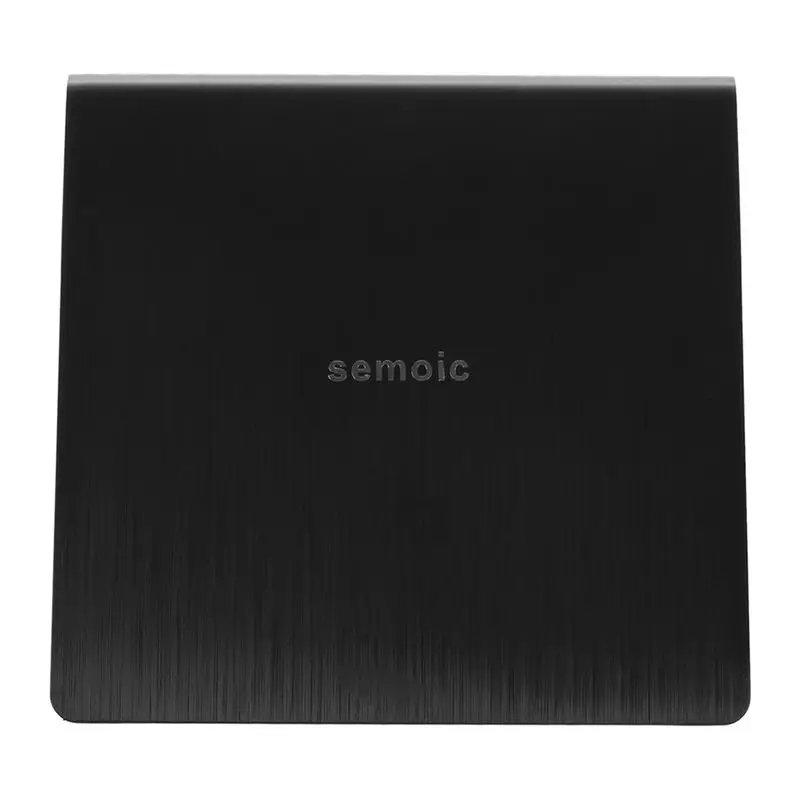 Semoic USB 3,0 Мобильный Внешний чехол для 12,7 мм SATA CD DVD BD-ROM BD-RE привод BK