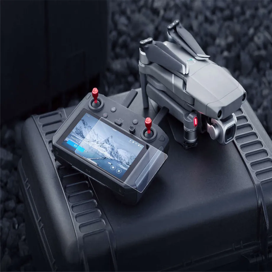 4 в 1 Защитная пленка для экрана DJI Smart Control ler Handle Thumb Rocker Metal Joysticks Съемная наклейка