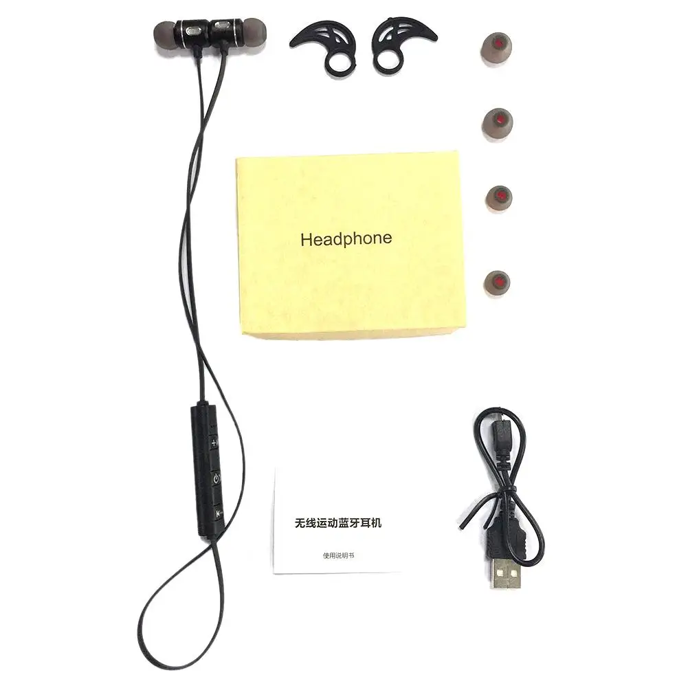 

4.2 Wireless Bluetooth Sports Earphones In-ear Comfortable Portable Long Standby Time Built-in Microphone Universal Earbuds
