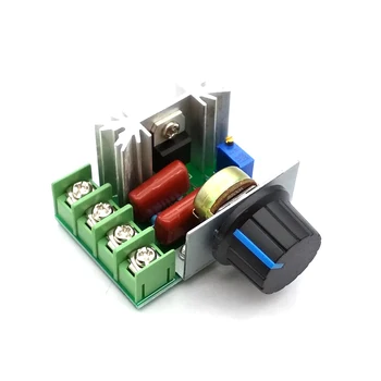 

AC 220V 2000W SCR Voltage Regulator Dimming Dimmers Speed Controller Thermostat
