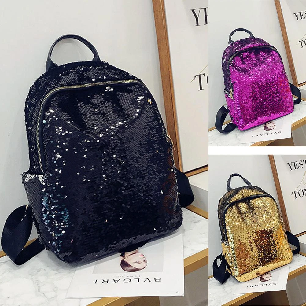 para mujer, delicadas que cambian de Color, bolsas escolares de moda, gran capacidad, mochilas para ordenador portátil, bolsas de viaje - AliExpress