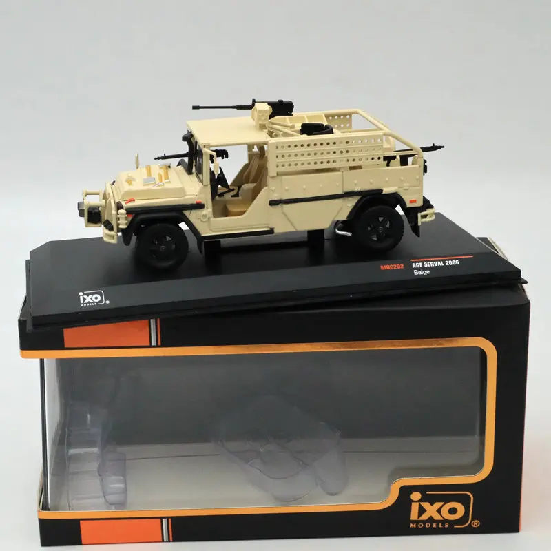 IXO 1:43 AGF SERVAL 2006 бежевый MOC202 Ограниченная серия Коллекция игрушечные лошадки модель автомобиля модели