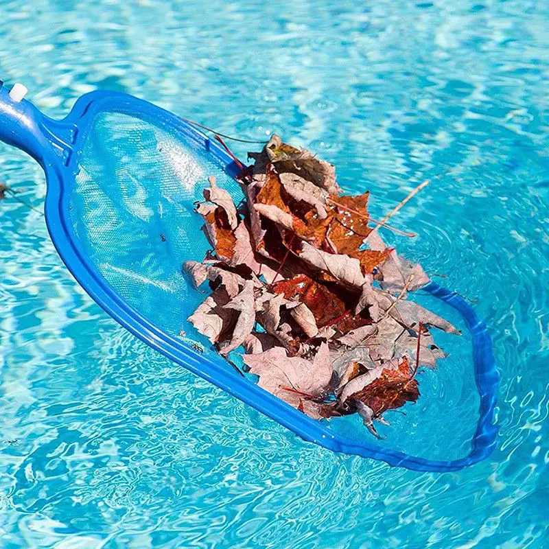 Skimmer лист для бассейна листья грабли решётка радиатора с сеткой сетка Skimmer пластиковый очиститель синий пластик спа чистые инструменты для бассейна аксессуары