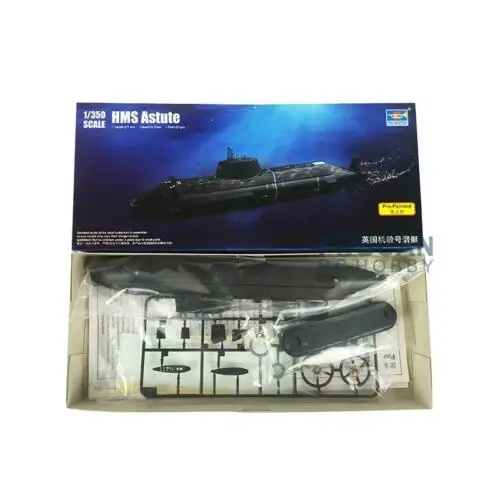 Trumpeter 04598 1/350 британская умная модель класс ядерной атаки|Наборы для сборки