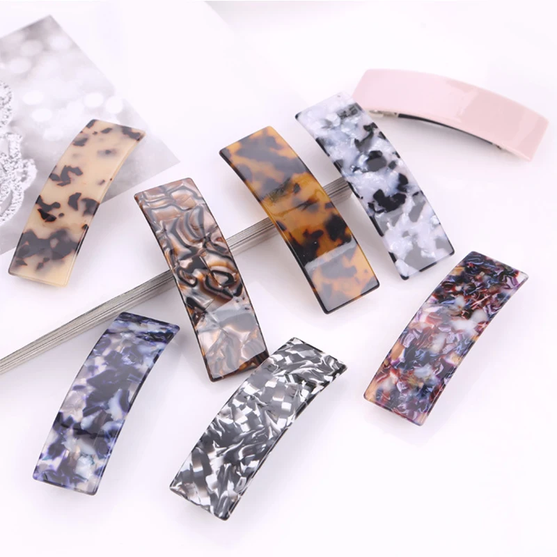 

Hair Pin Ponytail holder Big Leopard Print Small Exquesite Valentines Gift Hair Accessories 1PC Simple High Quality Pinch Cock