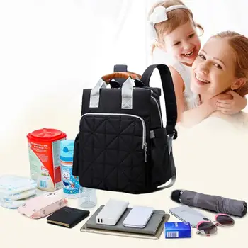 

Maternity Baby Care Bag Diaper Bag Portable Fashion Mummy Large Capacity Bag Backpack Outdoor Baby Diaper Bags Multifunctional
