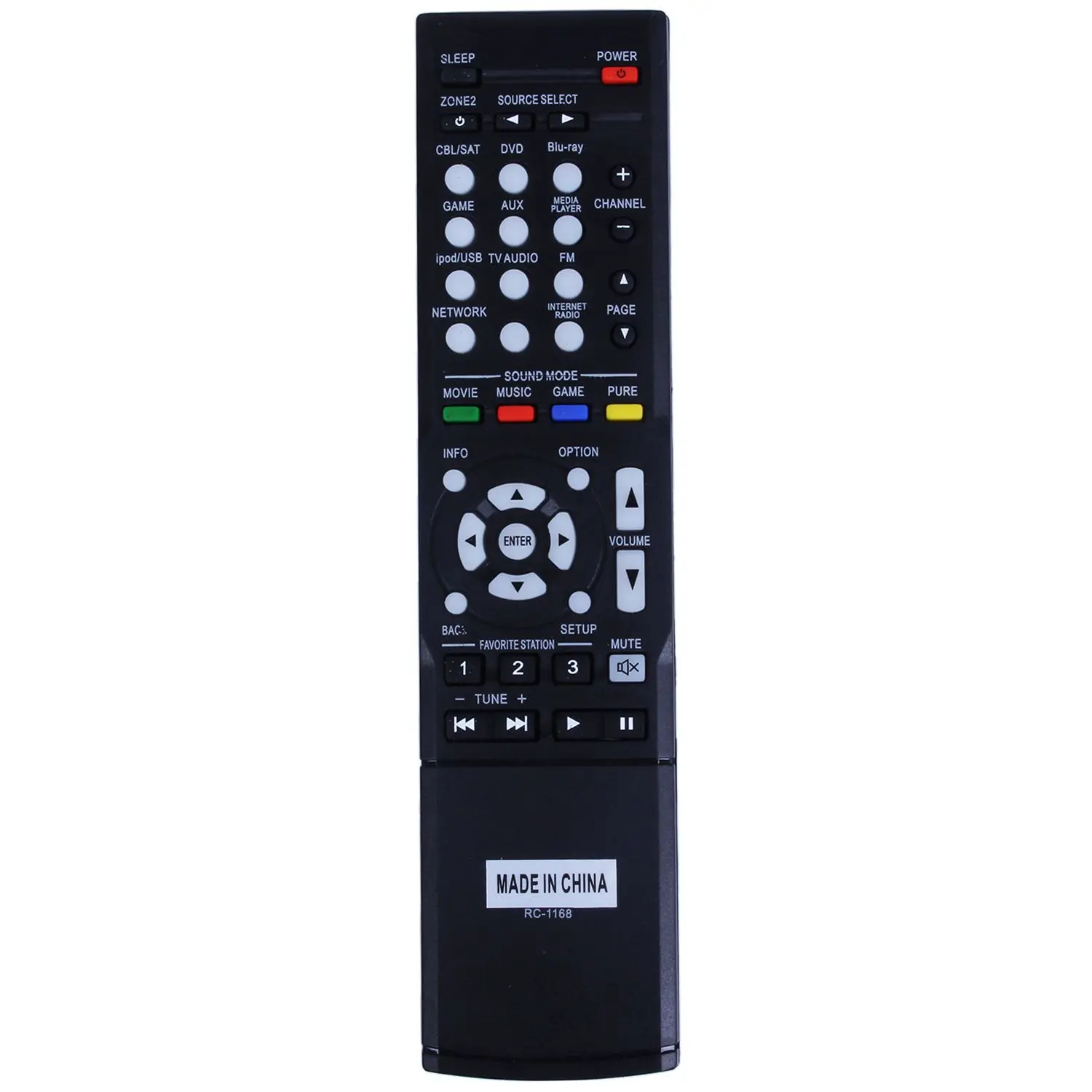 

Remote Control RC-1168 For DENON AVR1613 AVR1713 1912 1911 2312 3312 Receiver