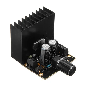 

TDA7377 AB class 35W + 35W DC 9V to 18V dual channel audio stereo car power amplifier module for speakers DIY