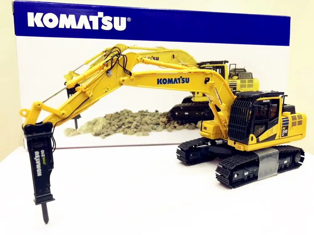 Универсальный хобби 1/50 весы Komatsu PC210LC-11 при сверлении литой экскаватор модели UH8140