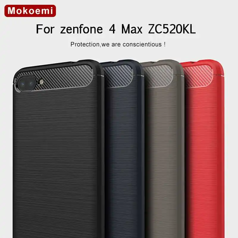 Модный Ударопрочный Мягкий силиконовый чехол Mokoemi 5 2 дюйма для Asus Zenfone 4 Max ZC520KL