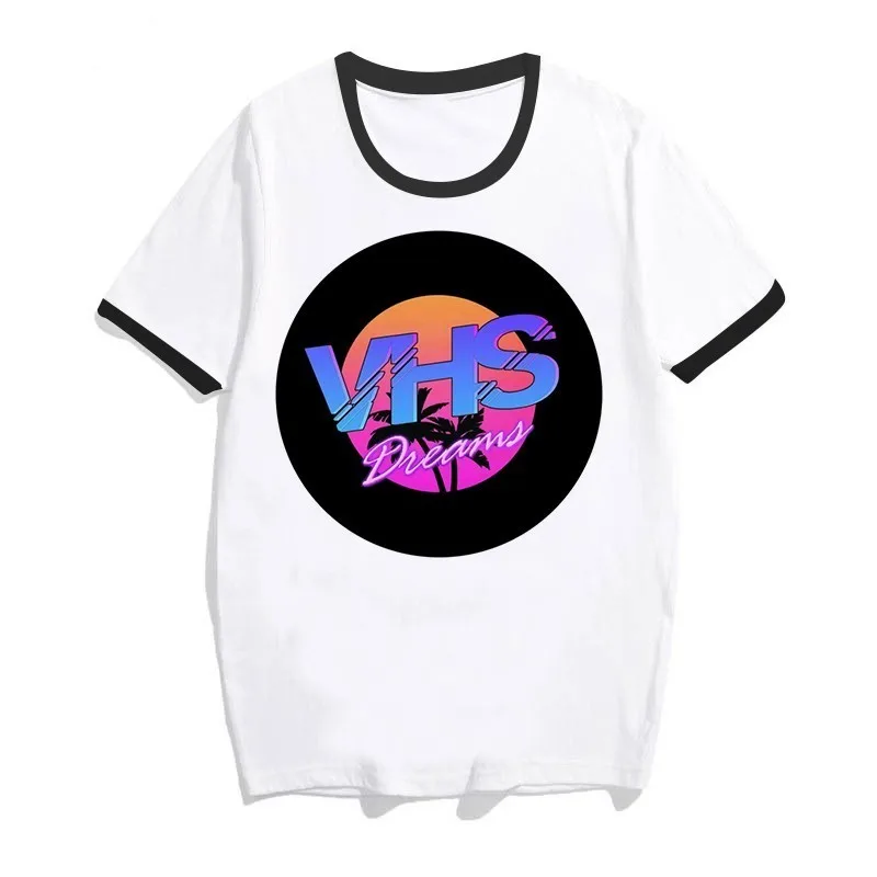 

2019 Japan Vapor Wave Tshirt New Summer Male Shirt Vaporwave T Shirt Short Sleeve T-shirt For Men