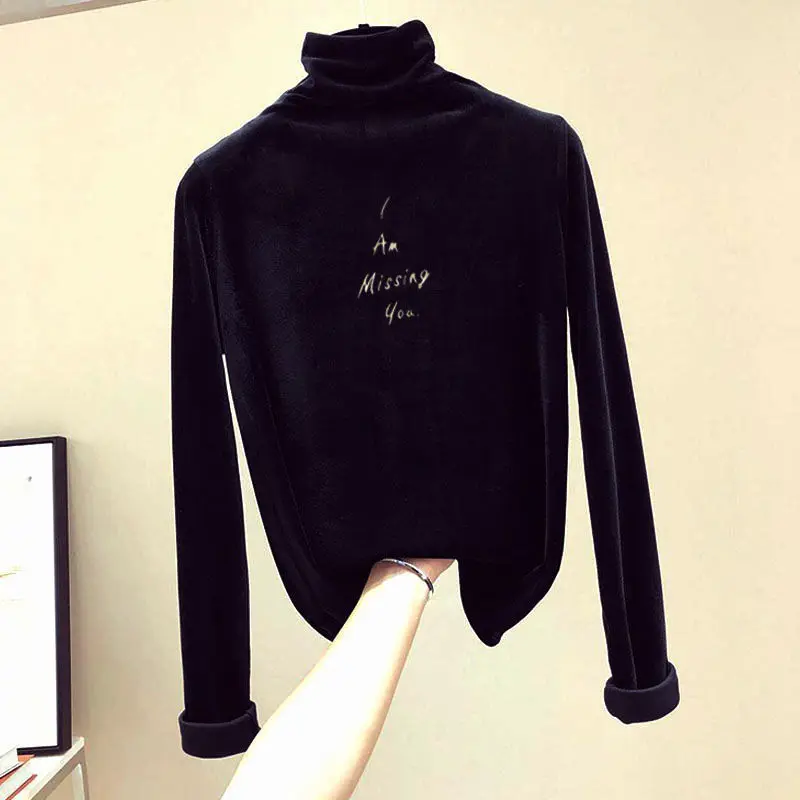 Fashion Sweaters Women Turtleneck Tops Jumper Female Solid Color Embroidery Letters Pullovers Loose Casual Soft Knitted Clothes Fashion Sweaters Women Turtleneck Tops Jumper Female Solid Color Embroidery Letters Pullovers Loose Casual Soft Knitted Clothes