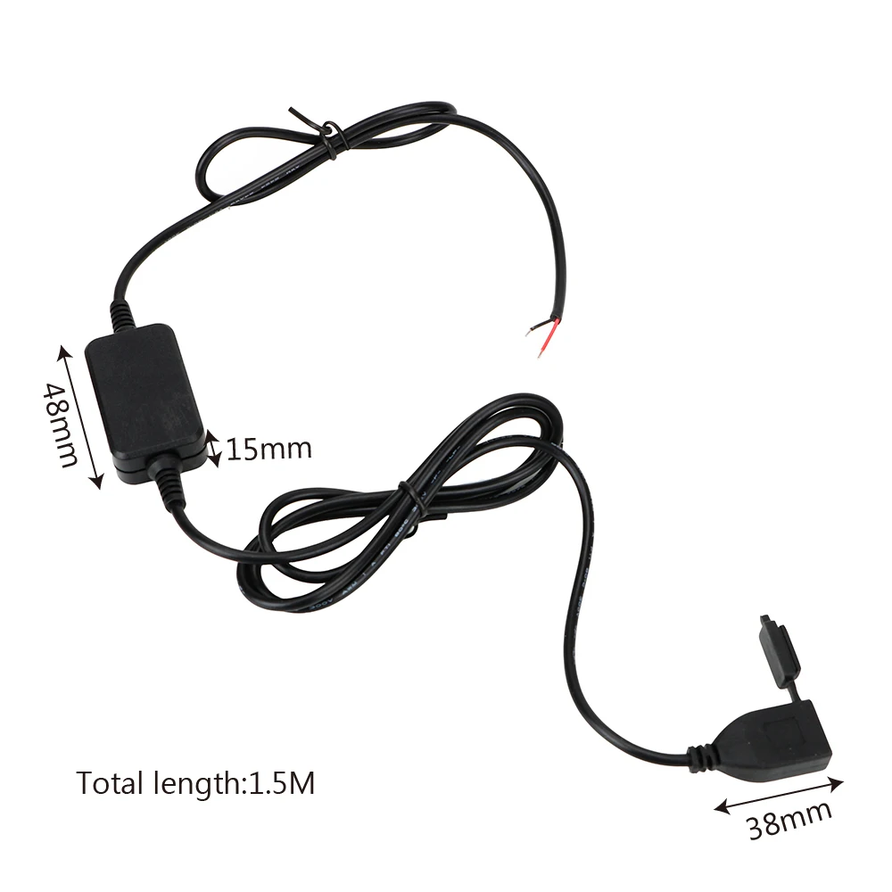 DC 5 В 2A адаптер мотоцикл USB разъем для телефона gps мотоцикл зарядное устройство на руль USB порт USB конвертер разъем питания