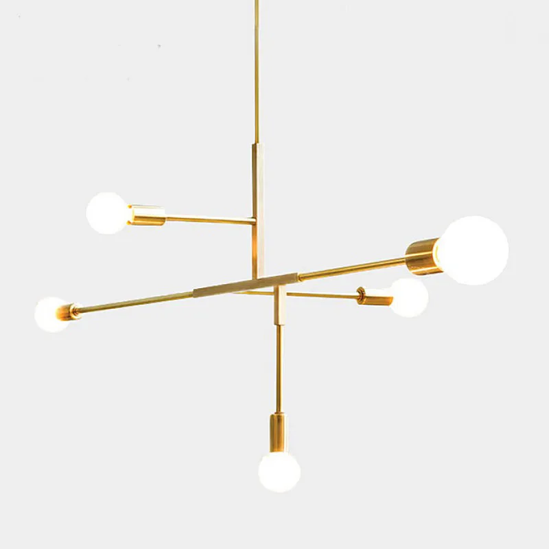 

Nordic Modern Style Glass Ball Gold Iron Herringbone Branch Pendant Light Lamp Living Room Restaurant Bedroom Hanging Lighting