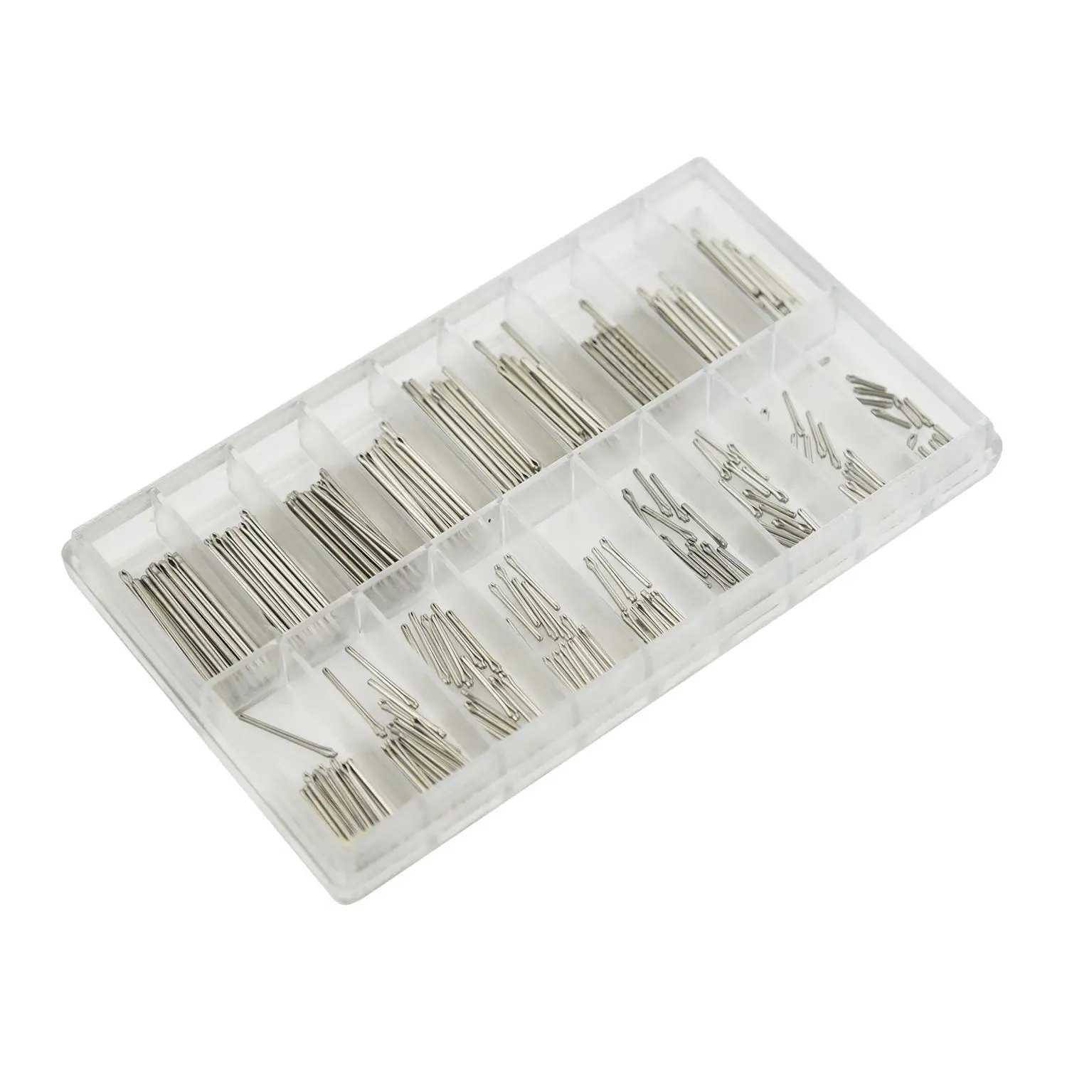 

360PCS 6-23mm Stainless Steel Watch Strap Band Link Cotter Pins Spring Bar Tool