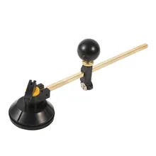 40 см стеклянный резак 6 колеса компасы круглые стеклянные резак для резки с присоской круг