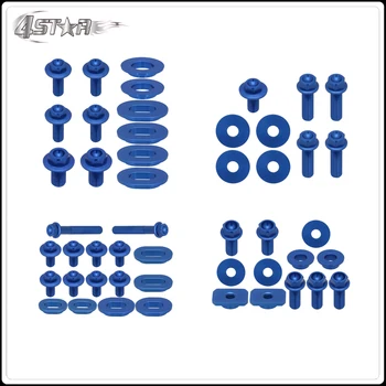 

Motorbike CNC Front Rear Fender Number Plante Radiator Shrouds Seat Side Panels Screw Set For YAMAHA YZ450F YZF450 2010-2013