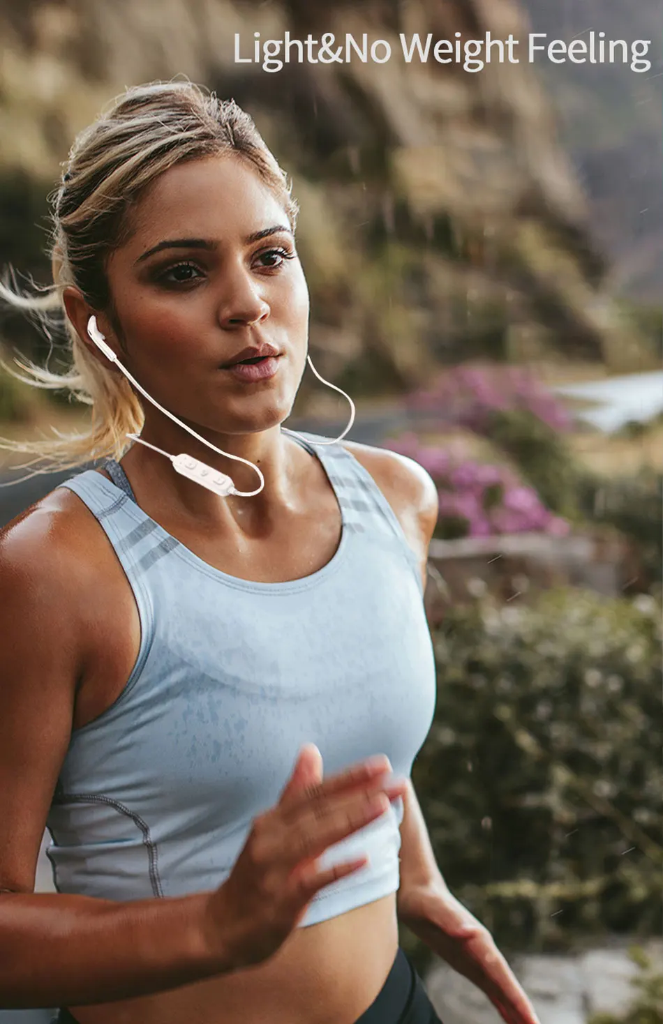 WIWU Sports Wireless Earphone Bluetooth Headphone for iPhone HiFi Stereo Running Sport Earphones Handsfree Earbuds