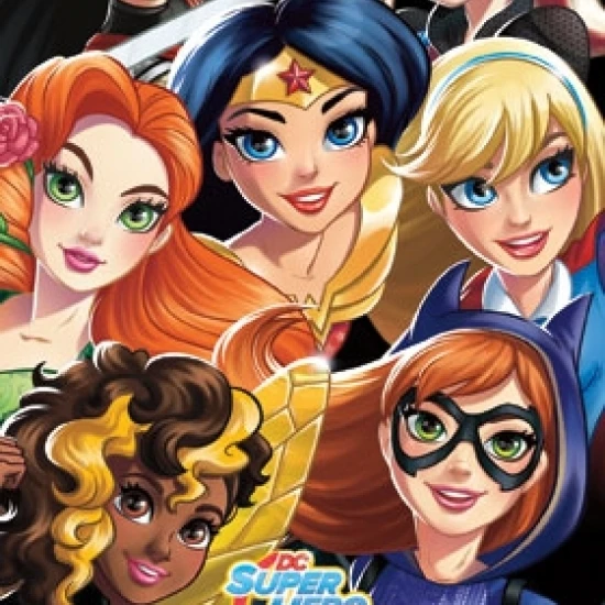 Dc スーパーヒーローガールズ グループ積層ポスター印刷 22x34 飾り額 看板 Aliexpress