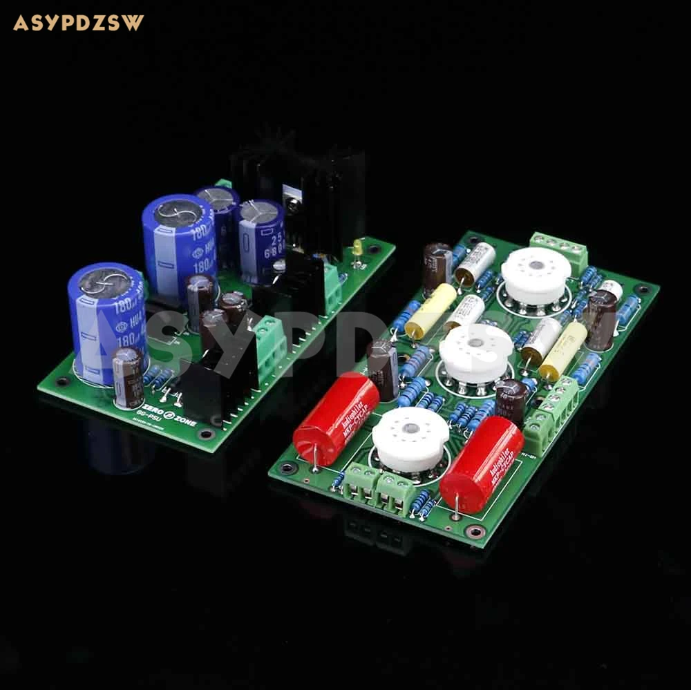 

PRT07A 12AX7 Tube preamplifier board+PSU board Base on Marantz 7 (M7) Circuit (No tube)
