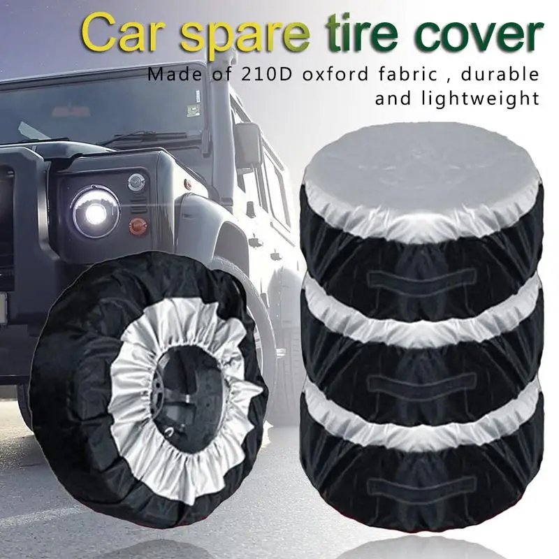 

4pcs/set 65*37cm Automobile Tire Energy Storage Bag Automobile Tire Accessories Automobile Wheel Protection Cover Oxford Cloth