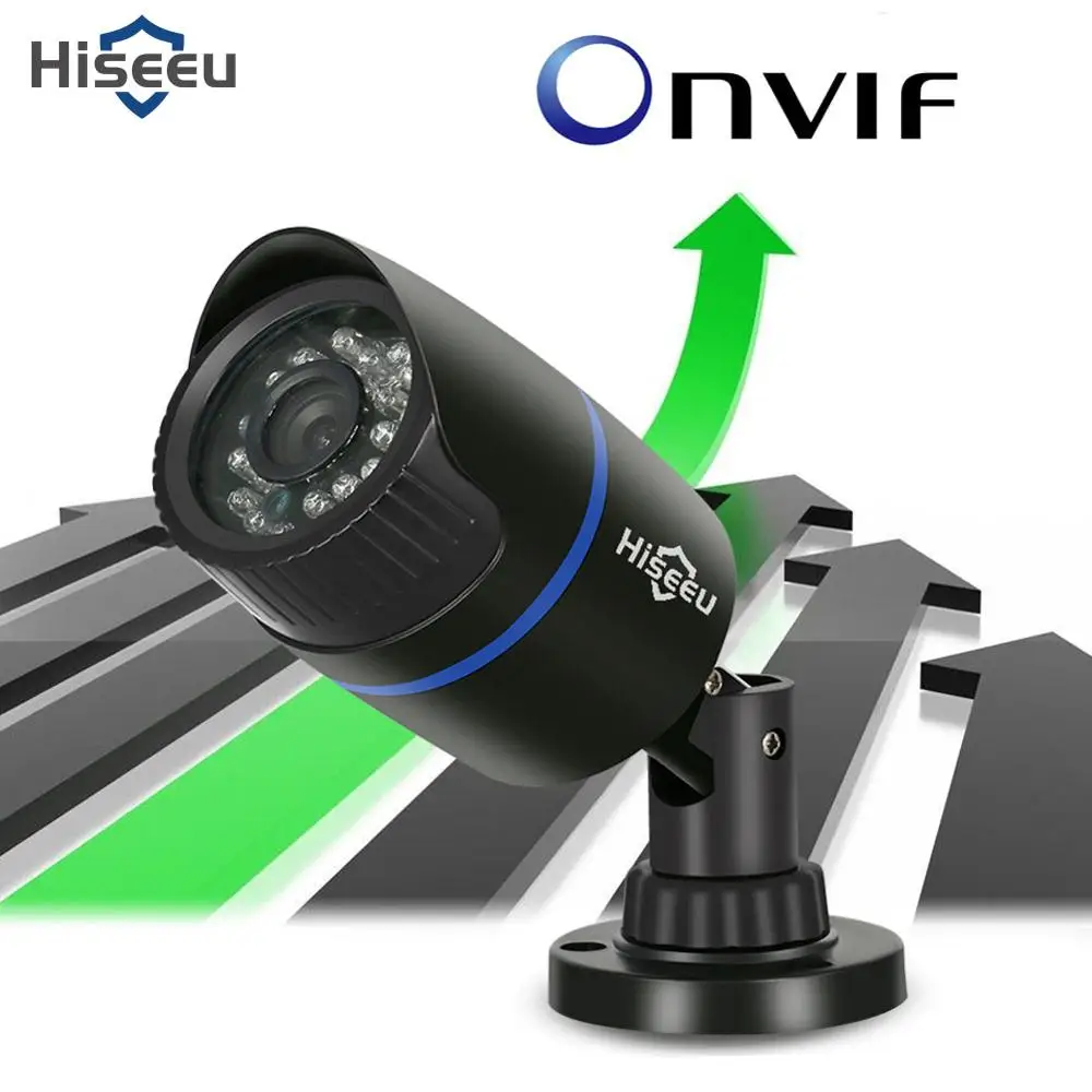 Hiseeu ip камера 3 6 P наружная 1080 мм Email Alert Bullet 720 XMEye Onvif 48 В в POE сетевая