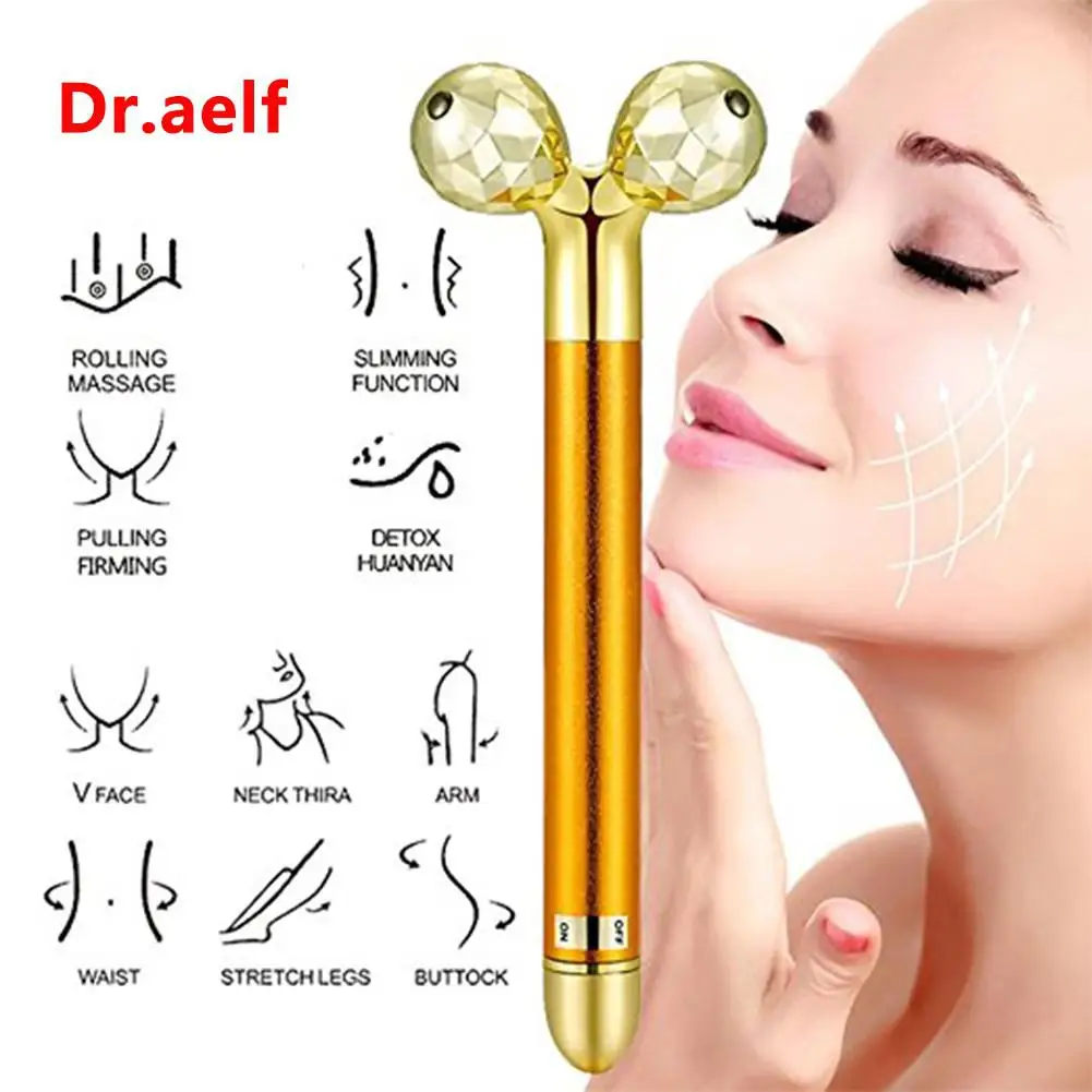 

Dr.aelf Facial Massager 3D Roller Massager Promotes Blood Circulation Wrinkle Remover tool