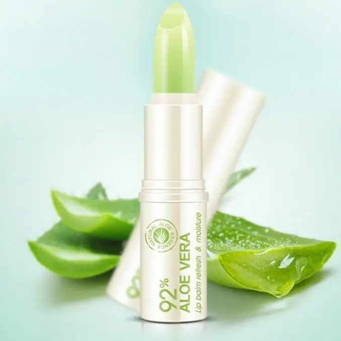 

Aloe Temperature Change Color Lipstick Moisture Magic Color Protection Lip Balm Makeup